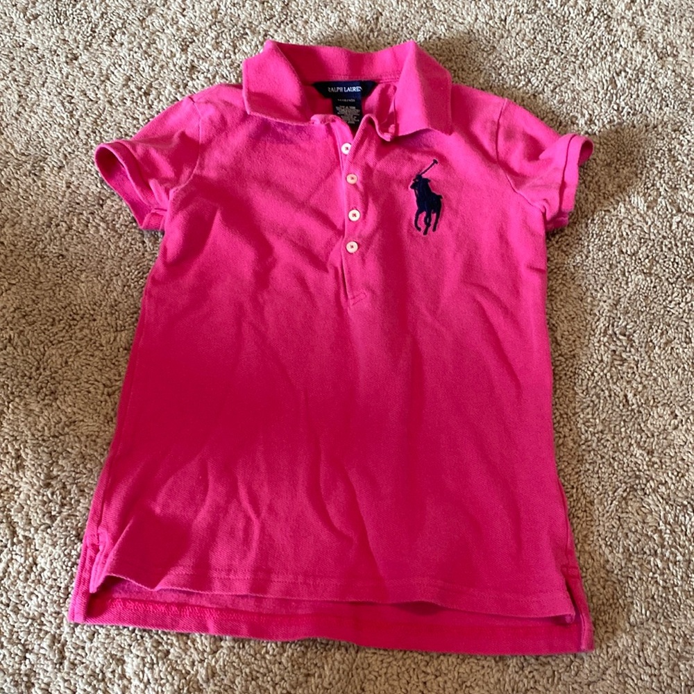 Ralph Lauren girls polo. Size M (8/10)